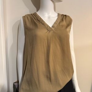 Alfani Tan Sleeveless Blouse
